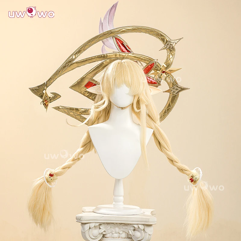 UWOWO Alice Cosplay Collab Series: Costume da Cosplay Premium di Alice Hexenzirkel (Madre di Klee) dal Gioco Genshin Impact per Halloween