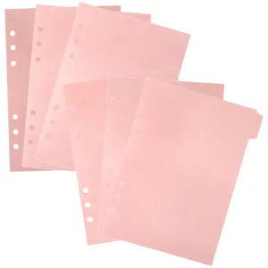 6 Pcs Notebook Separated Pages Index Dividers Tab Notepad Tabs Colored Markers A5 Classification Notebooks