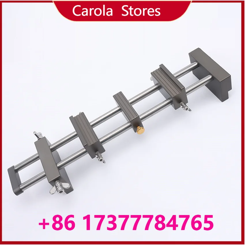 Anti-Slip Stainless Steel Sharpening Stone Frame Adjustable Kitchen Knife Grinding Wet Stone Holder for Home Blade Sharpening