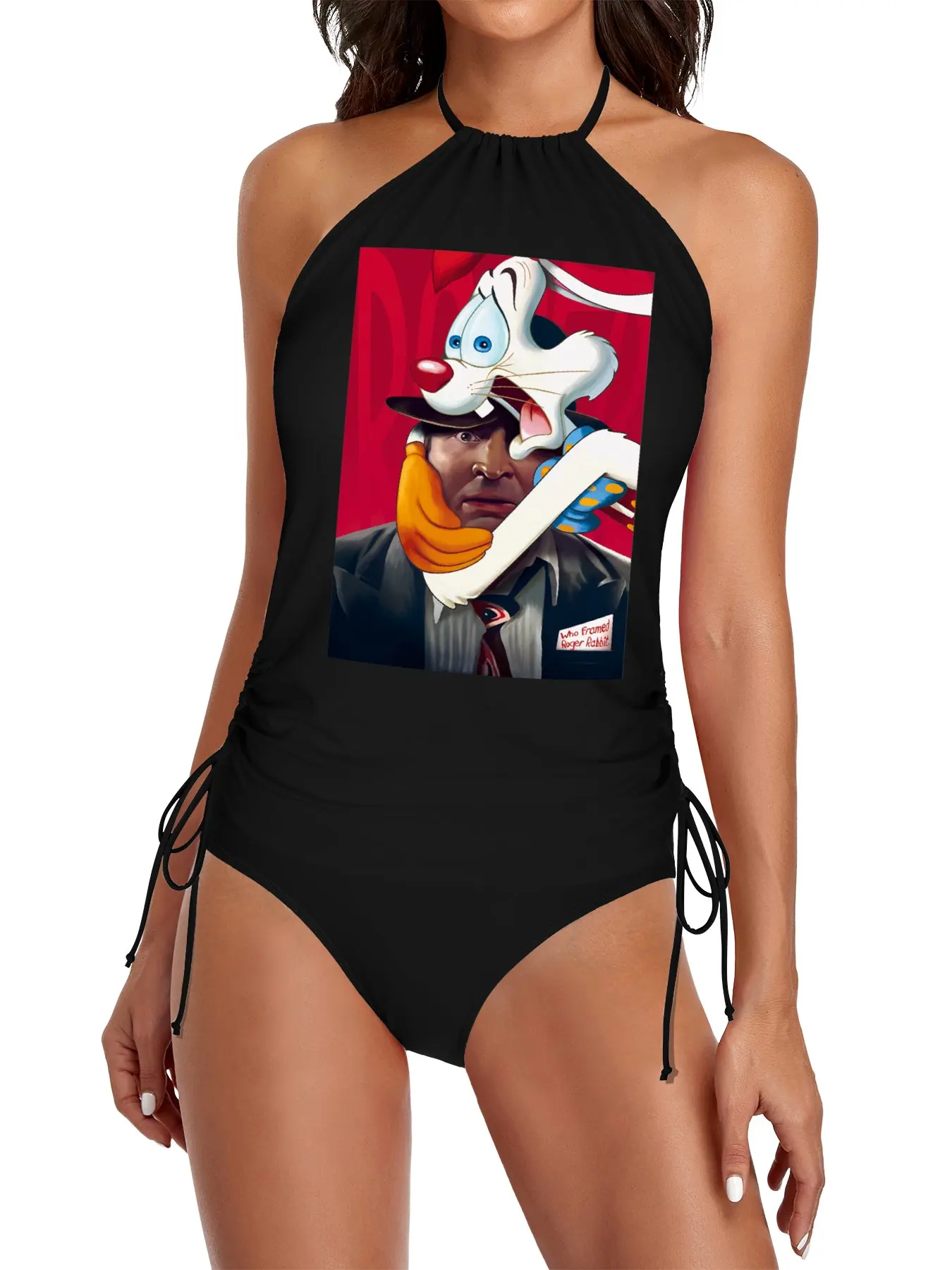 

roger rabbit Split Swimsuit Set women's beach suit beach clothes for women bikini swimwear 2025 beach outfit woman