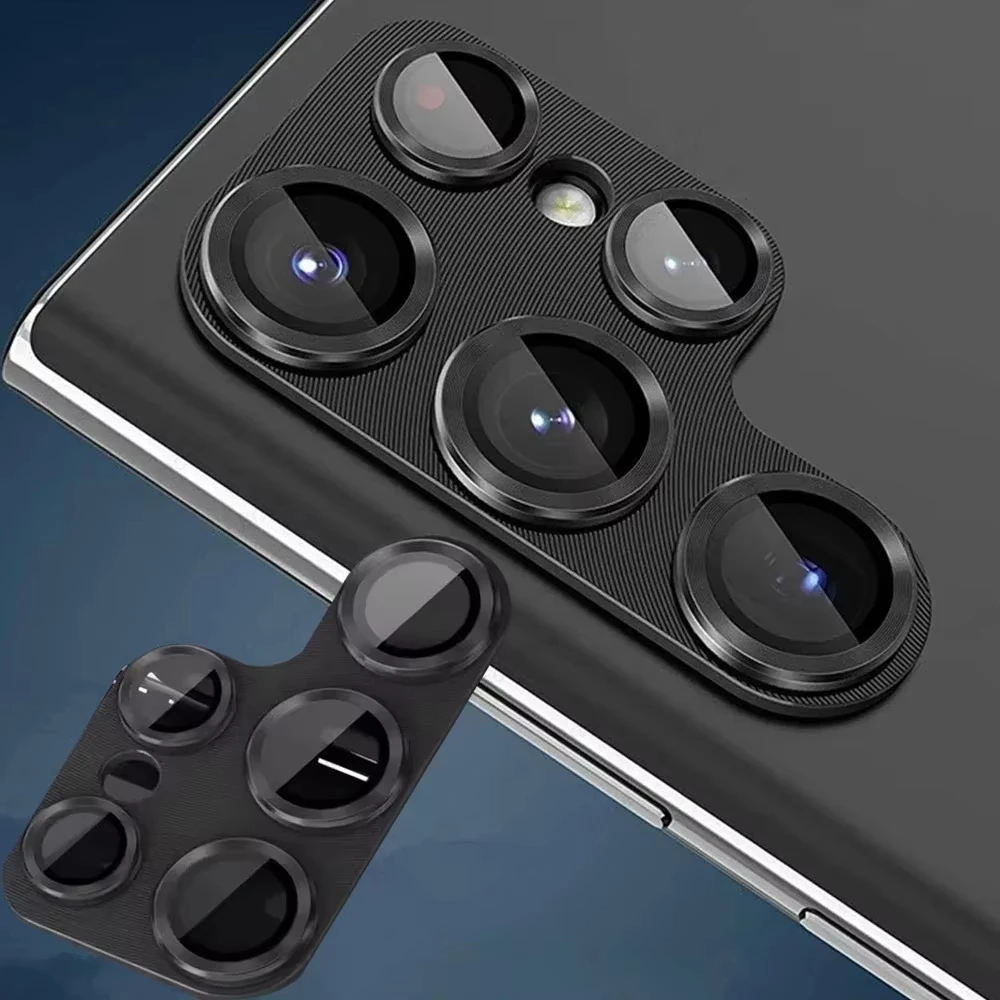 Metal Camera Lens Protectors For Samsung Galaxy S26 S25 S24 S23 Ultra Plus Cover Metal Lens Protective Glass on Galaxy S26Ultra