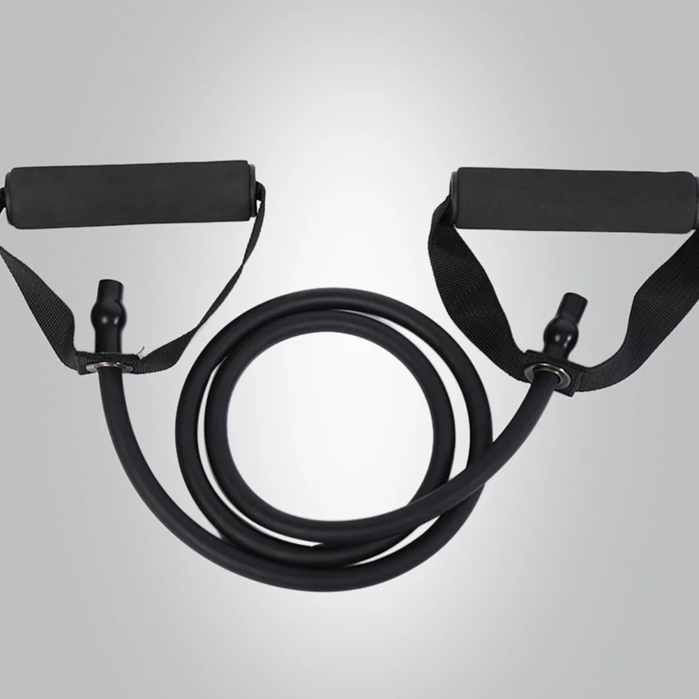 1 قطعة العصابات المقاومة مع مقابض أنابيب التمرين المرنة لليوجا بيلاتيس تجريب شريط مطاطي تمارين اللياقة البدنية التدريب الباب