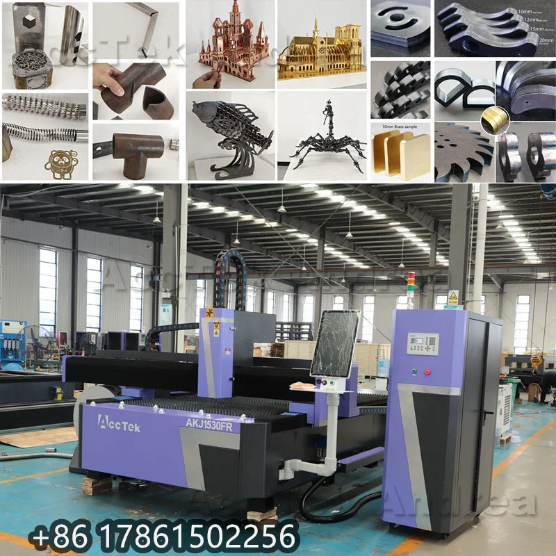 Aluminium Sheet Fiber Laser Metal Cutting Machine Industrial Laser Equipment Plate And Tube Cutter