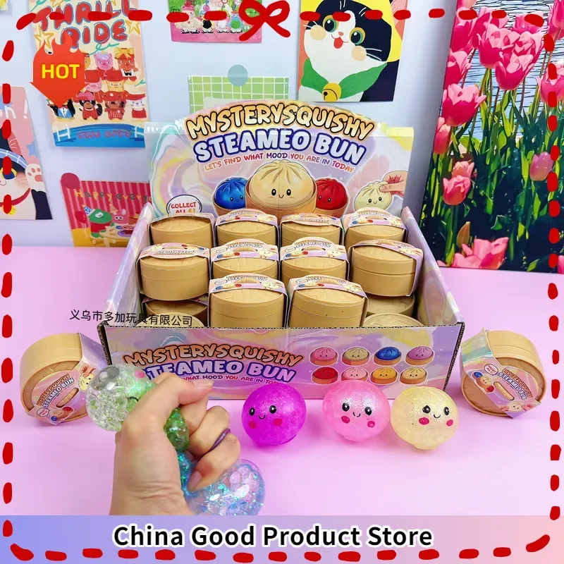 24pcs-full-case-55cm-cute-baozi-squishy-blind-box-mini-colorful-steamer-bun-slow-rising-fidget-toy-kawaii-stress-relief-gift