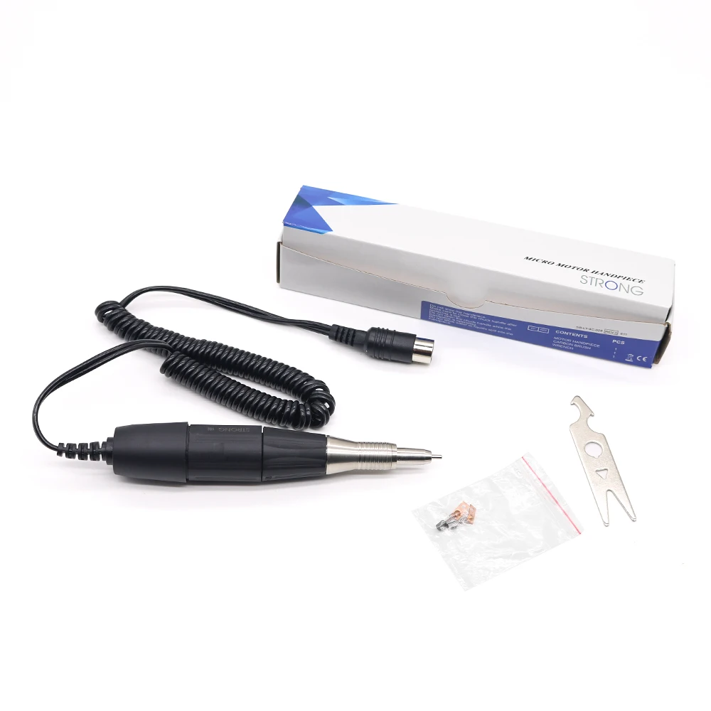 

1 шт., наконечники для микромотора для стоматологической лаборатории, сильная дрель для марафона, наконечник для микромотора, аксессуары для стоматологических инструментов