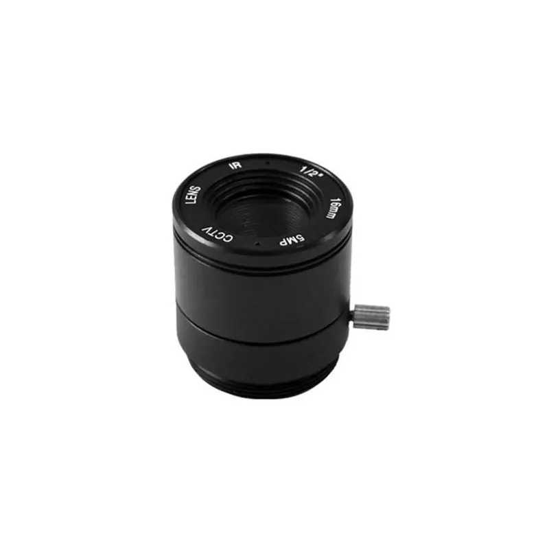 

SL-0100 CCTV CS Lens 16mm 22.4° 5MP 1/2" F2.0 Fixed Iris IR Infrared CS Mount for Security CCTV IP Cameras