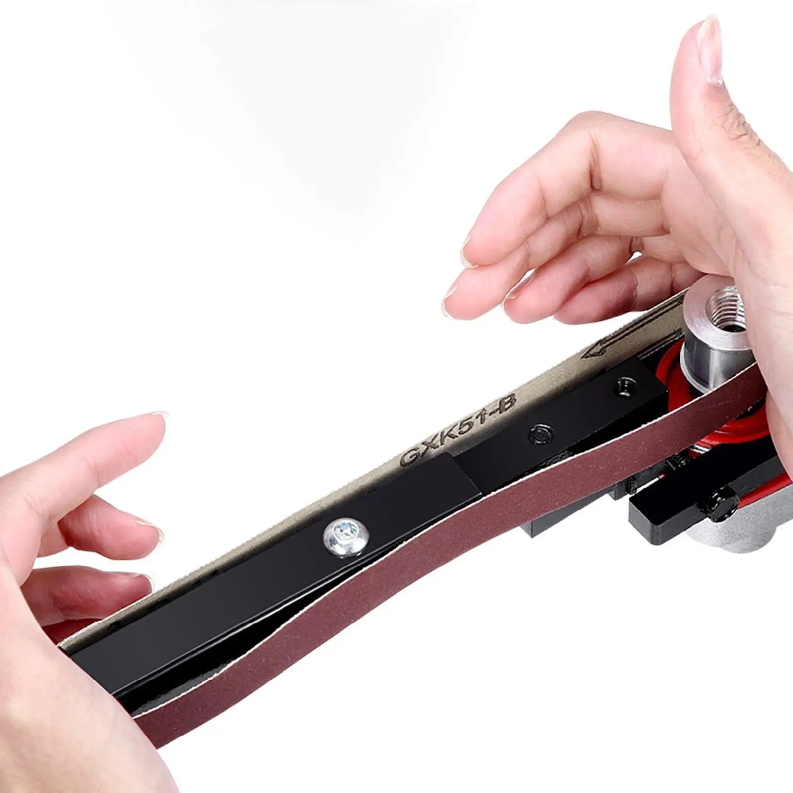 Belt Sander Attachment for Angle Grinder Adapter Sturdy Alloy Professional Tool for Woodworking Bracket