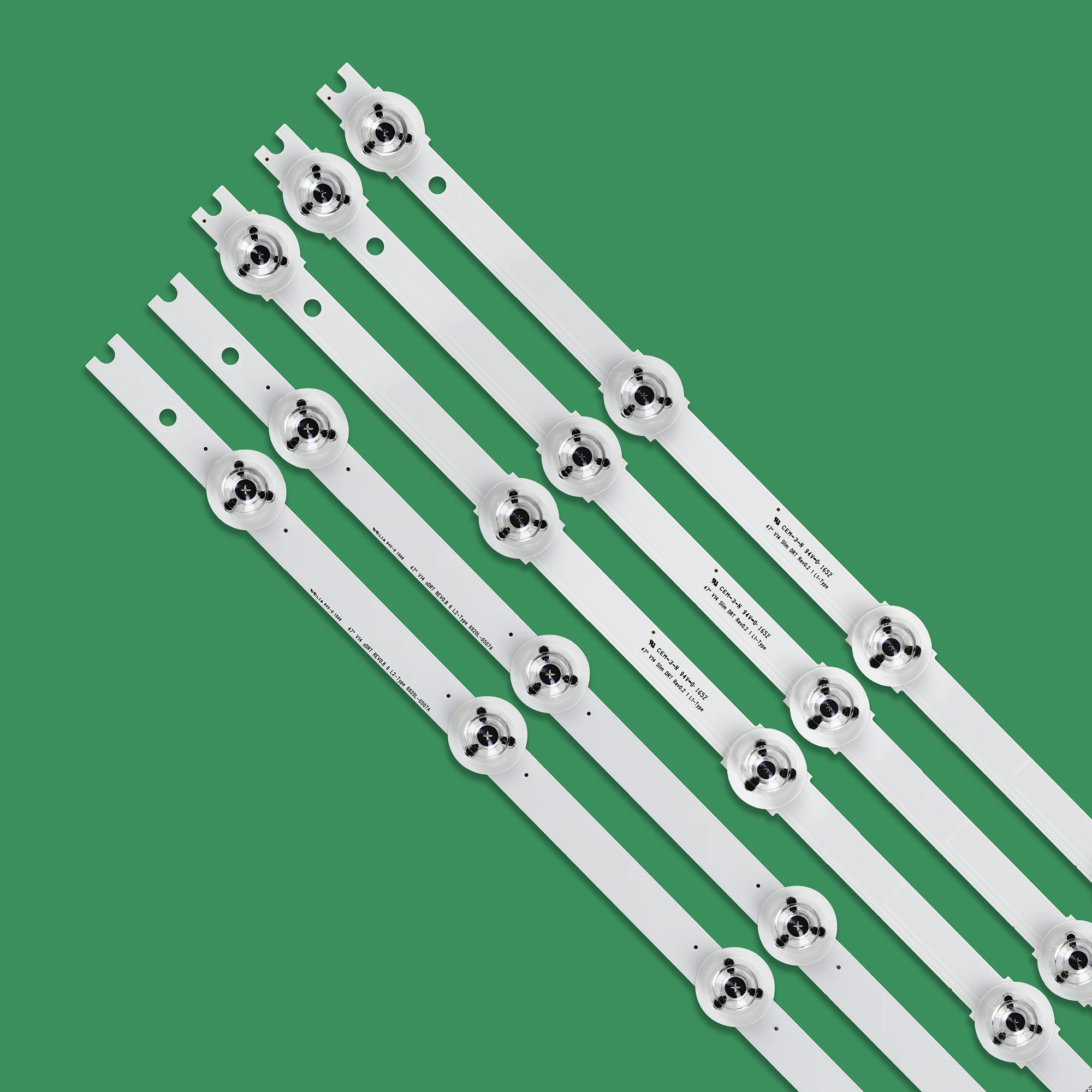 Bande LED pour LG, 47 pouces, V14 sDRT REV0.8 6 L2 + R2/L1 + R1, 47LB450