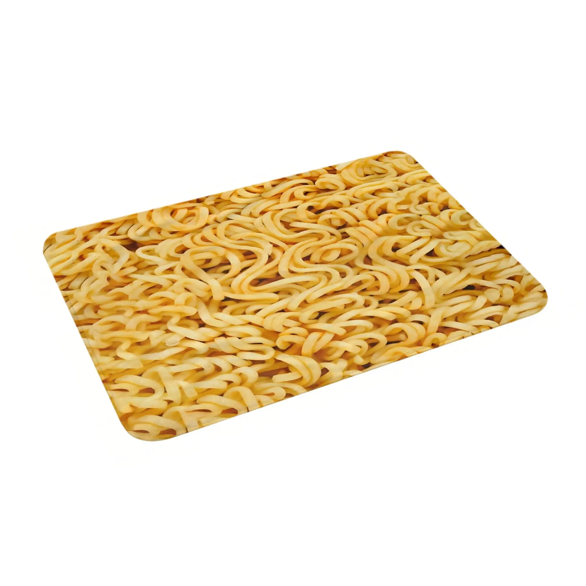 Alfombras de baño de espuma viscoelástica con sabor a pollo, sopa de fideos Ramen, alfombra antideslizante ultrasuave, absorbente de agua para entrada