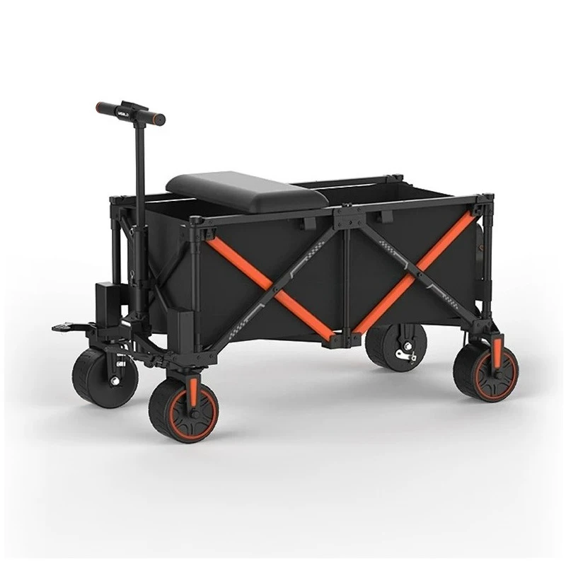 Foldable Outdoor Camper Trailer Small Camping Travel Trailer For Picnic Stall Riding Moped