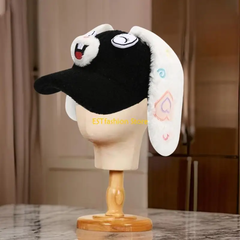 

Y5GC Stylish Subculture Hat for Outdoor Activity School Teens Hat Multicolored Warm