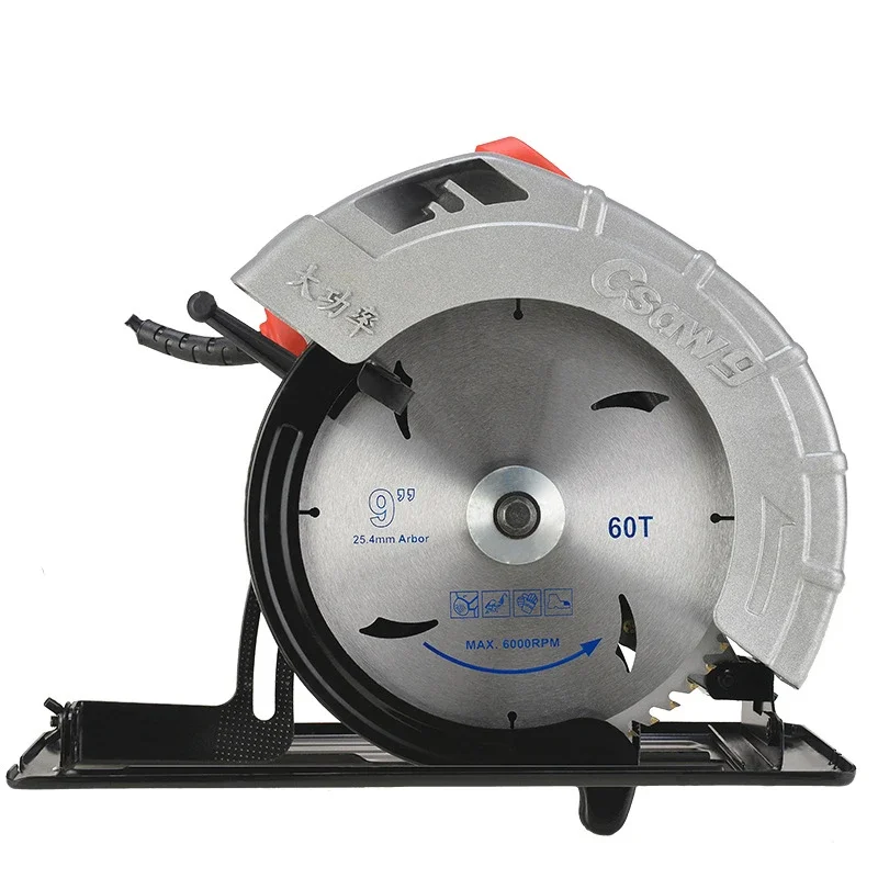 9 Inch Electric Circular Saw Portable Woodworking Multifunctional Cutting Flip Table Saw Electric Circular Saw Machine 220V