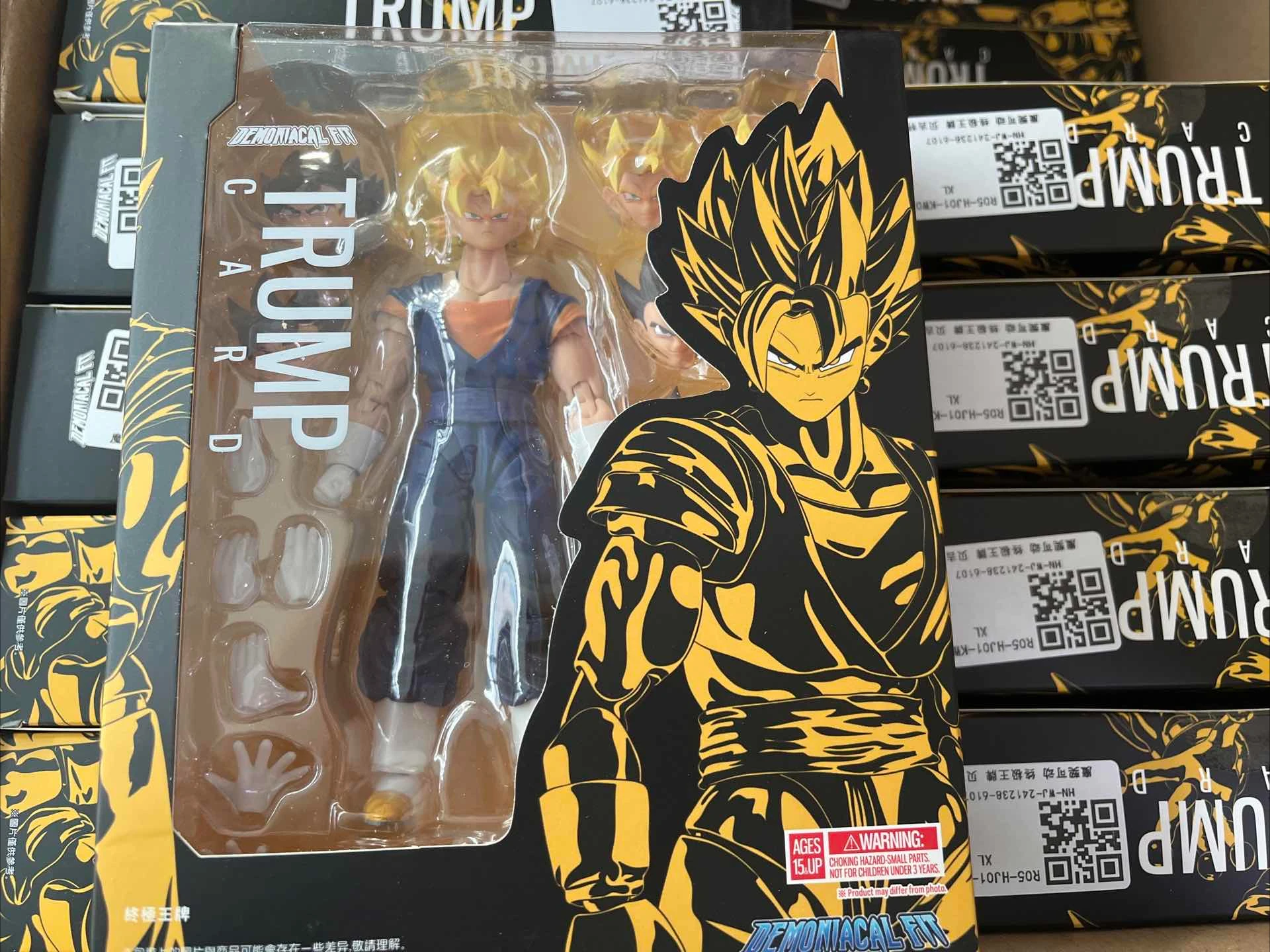 Dragon Ball Anime Figure Demoniacal Fit Son Goku Vegetto Action Figures SHF SSJ4 Super Saiyan 4 Untamed Power Anime Model Toys