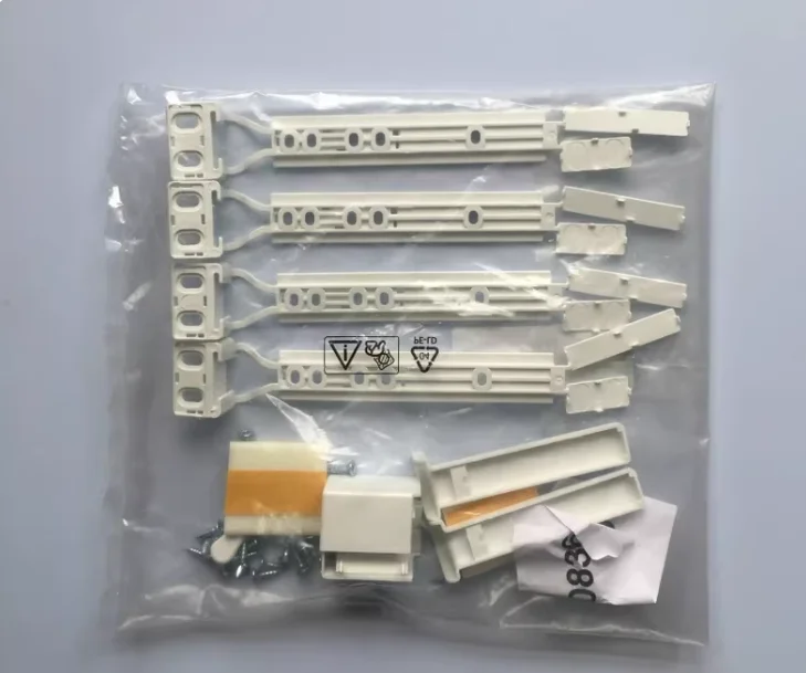 4PCS for Electrolux/Siemens/Bosch built-in Fridge door slide rail mounting kit refrigerator door sliding guide
