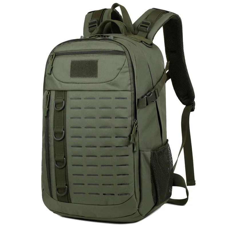Men's Tactical Oxford Cloth Backpack,Durable Outdoor Pack,Multifunctional Hiking Cycling Sports Daypack for Travel Camping