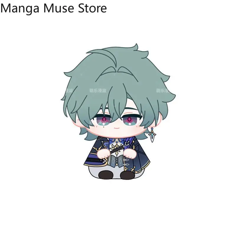 Genshin Impact Lohen Kawaii Nuevo Peluche de Anime de 10cm, Llavero de Dibujos Animados, Colgante para Bolso, Regalo, Figura de Algodón para Cosplay