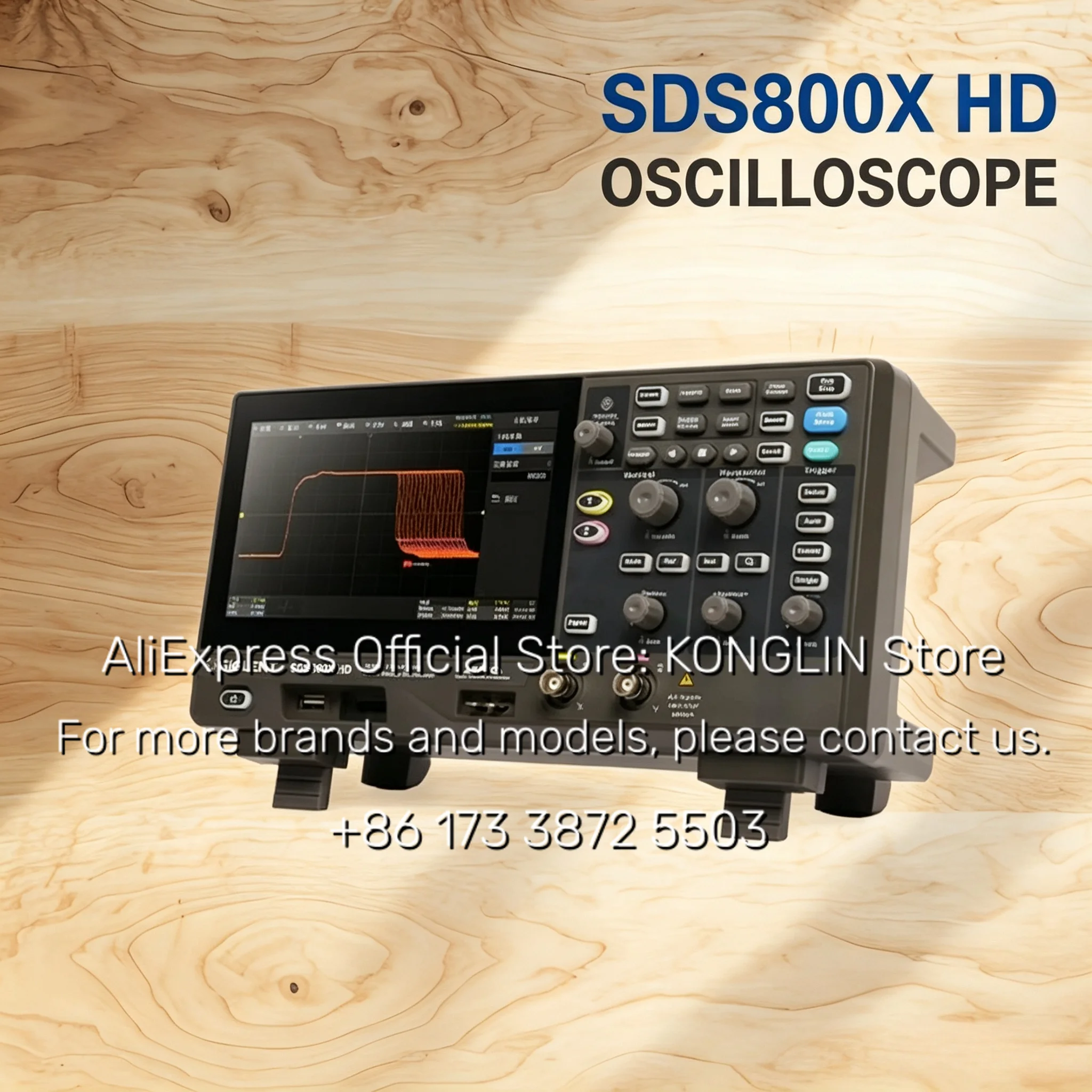 SIGLENT SDS800X HD Digital Oscilloscope 12bit 2GSa/s 50Mpts SDS802XHD/SDS804XHD/SDS812XHD/SDS814XHD/SDS822XHD/SDS824XHD