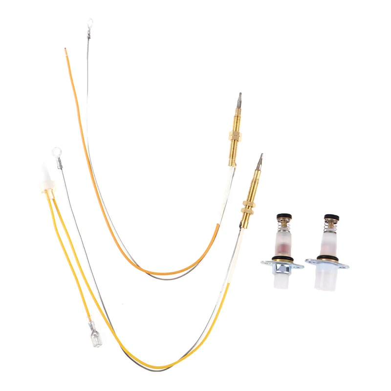 1Pc Gas Stove Single Dual Wire Thermocouple Sensing Needle Thermocouple Valve Safety Flameout Protection Probe