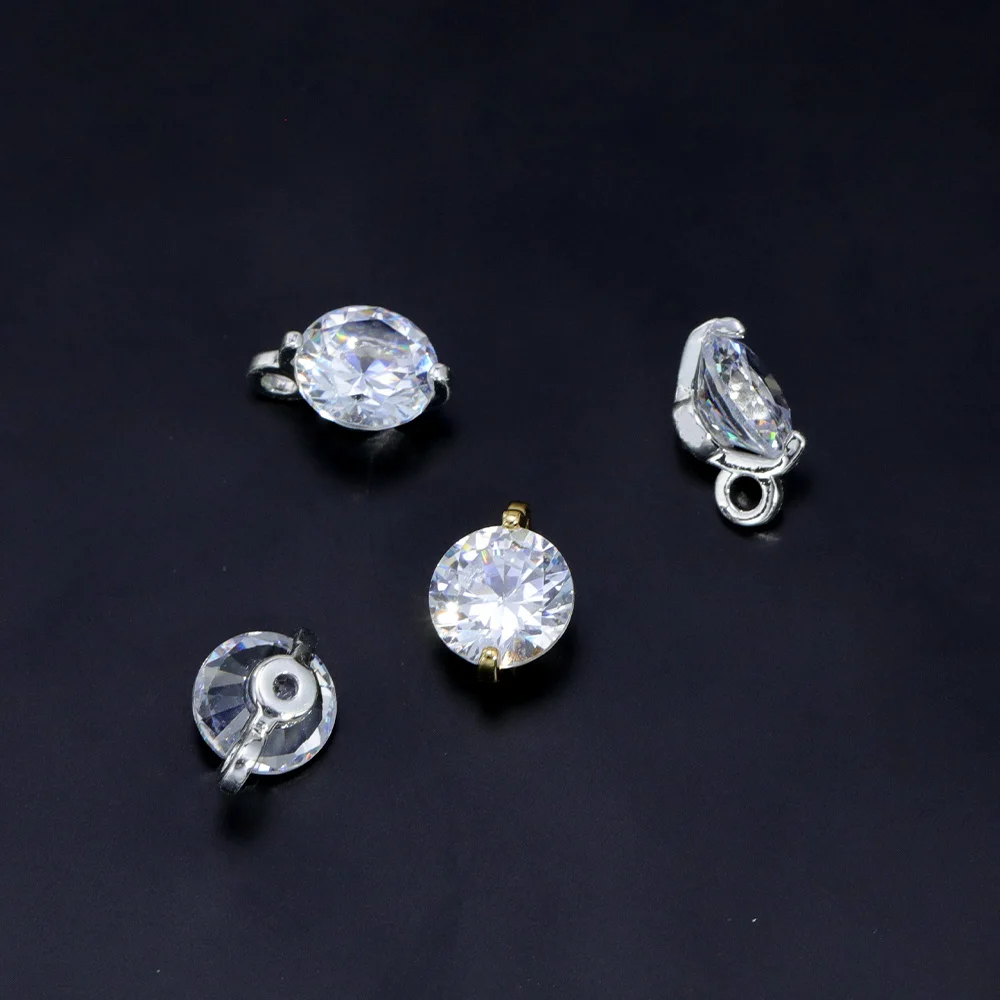 

Сердечный дизайн 100 шт. 12*12 мм подвески с фианитом/ручная работа/фурнитура и компоненты для ювелирных изделий/медные аксессуары/настоящее позолота # 194777