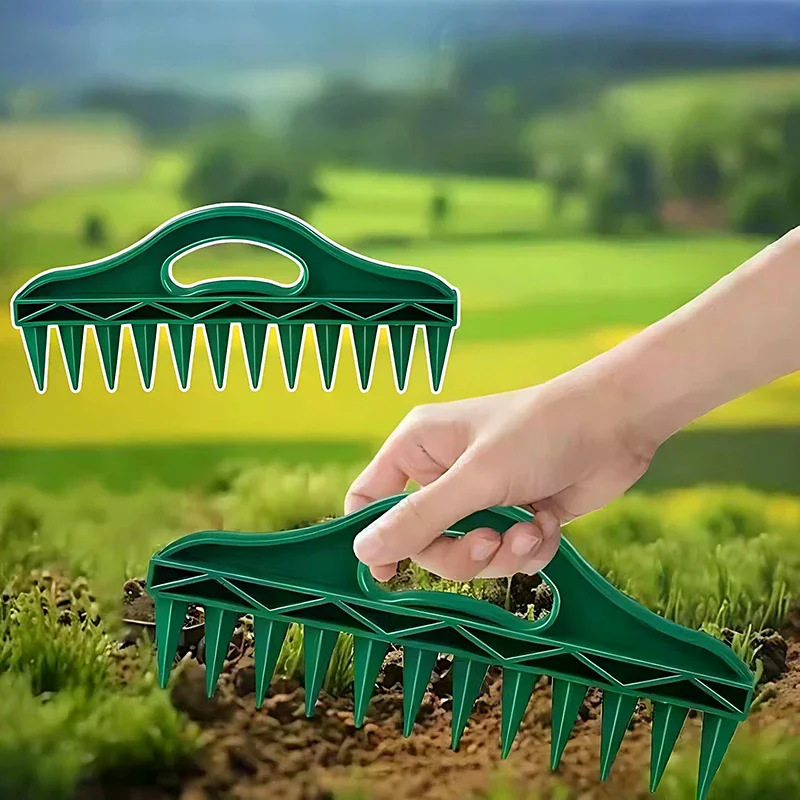 Seeds Spreader Seed In Gardening Manual Soil Portable Seeds Spacer Soil Puncher For Planting Seeds Soil Loosening