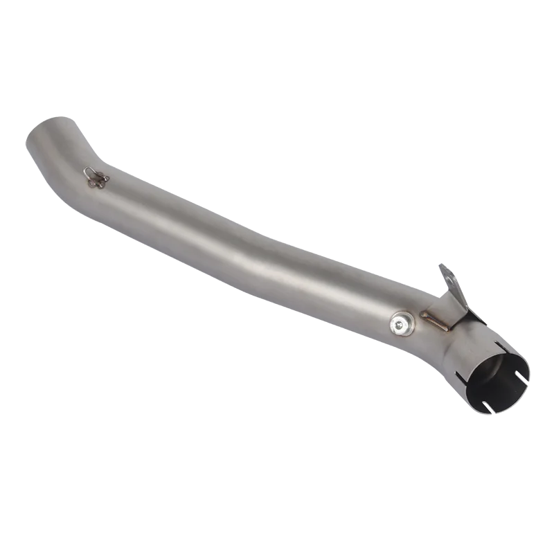 لسوزوكي GSXR1000 GSXR 1000 2007 2008 2009 - 2011 دراجة نارية العادم الهروب نظام الأوسط وصلة الأنابيب ربط 60 مللي متر الخمار #2