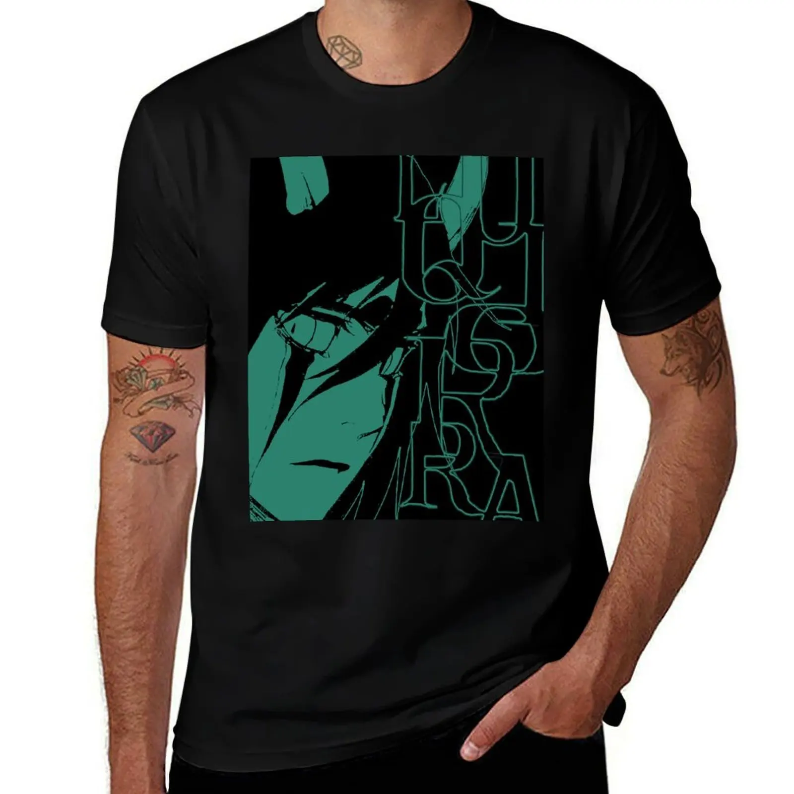 

Bleach, Ulqiorra, Anime, Manga T-Shirt oversizeds man clothes anime shirt funny costumes t shirt men