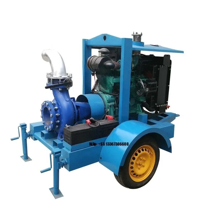 High Volume 1000m3/h Capacity Sludge Suction Water Pump