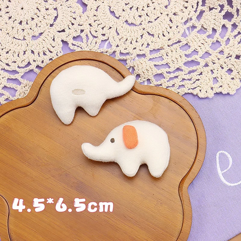 جديد النمط الياباني لطيف الفيل بروش اليدوية الكرتون الحيوان النسيج دبوس ل مشبك شعر قبعة DIY بها بنفسك الملابس الزينة