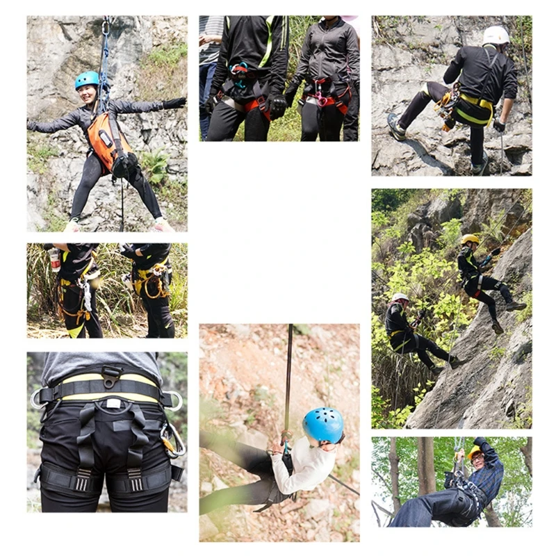 Mountaineering and Rock Climbing Safety Belt Applicable to High-altitude Operation Engineering for Protection High Densi