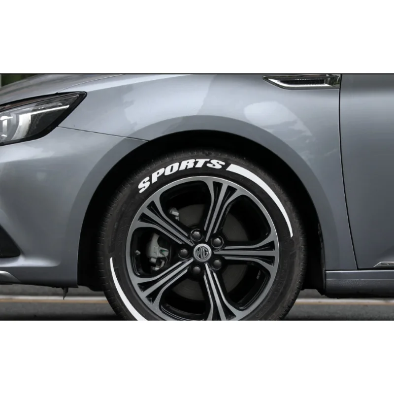 1 Sticker Car and Sticker DIY Alpha-numeric Sticker Waterproof Outer Letter Motorcycle Car Bicycle Tire Sticker Wheel Sticker