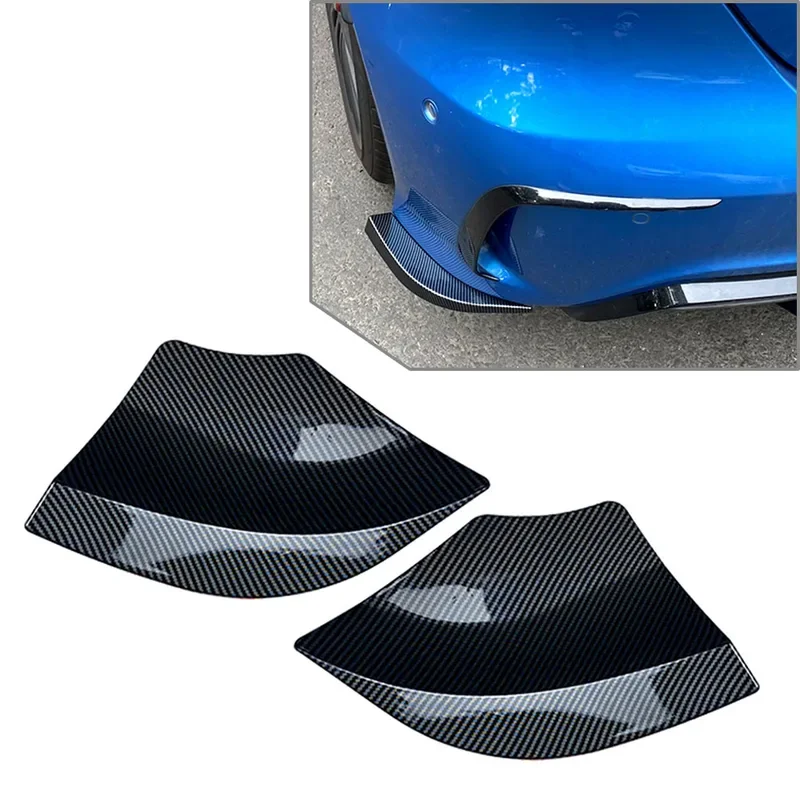 

2Pcs Car Rear Bumper Side Splitters Spoiler Canards Fender For Mercedes Benz A Class W176 A45 2013 2014 2015 2016 2017 2018