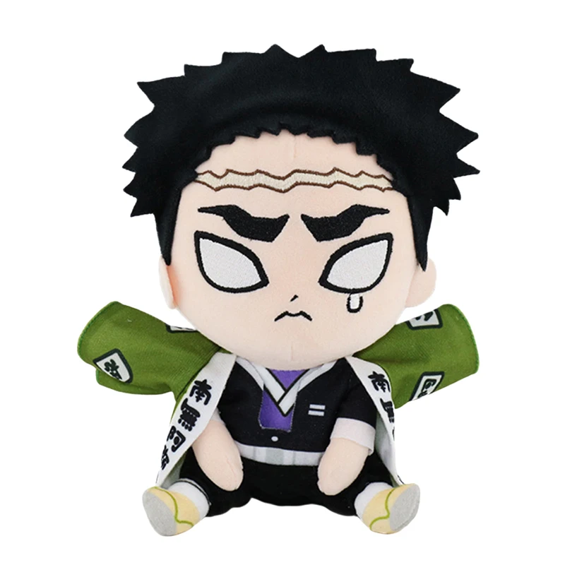 Juguetes de peluche de Demon Slayer para niños, figura de Anime de dibujos animados de Japón, Kamado, Nezuko, Tanjirou, Iguro, Obanai, regalos de