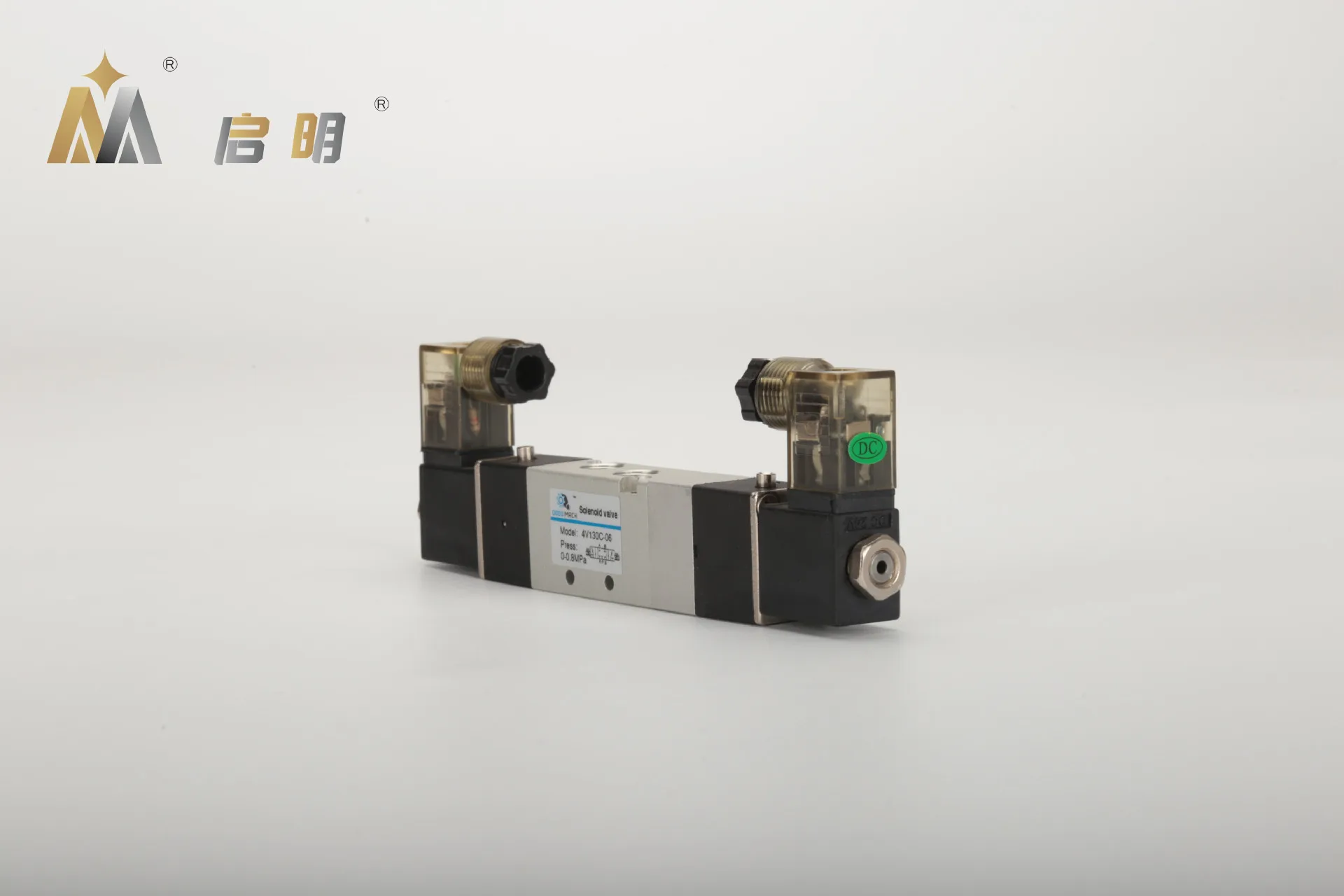 4V130C-06 2-position 5-way Pneumatic Solenoid Valve