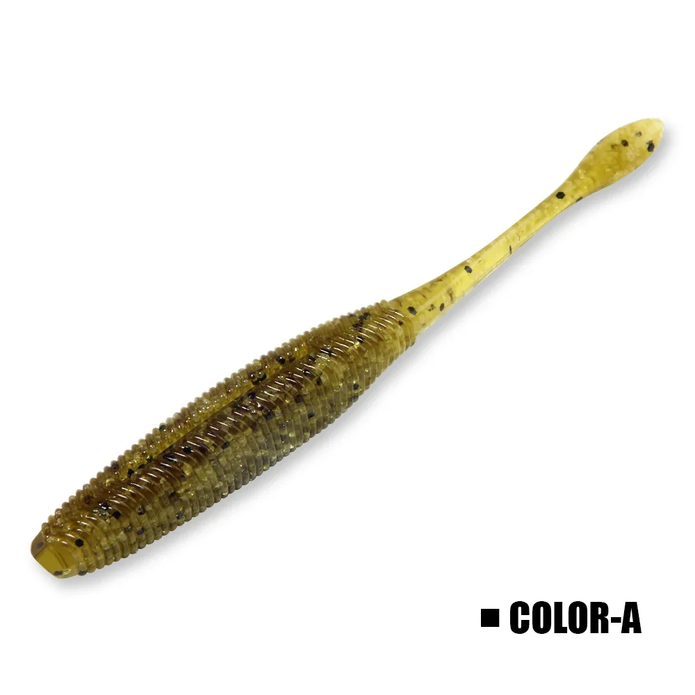RoseWood Stick Wurm Angelköder Softbait gesalzener gerader Schwanz 7,5 cm 9 cm 11 cm Perfekter Schwimmkunststoff Dream Drop Shot Tackle