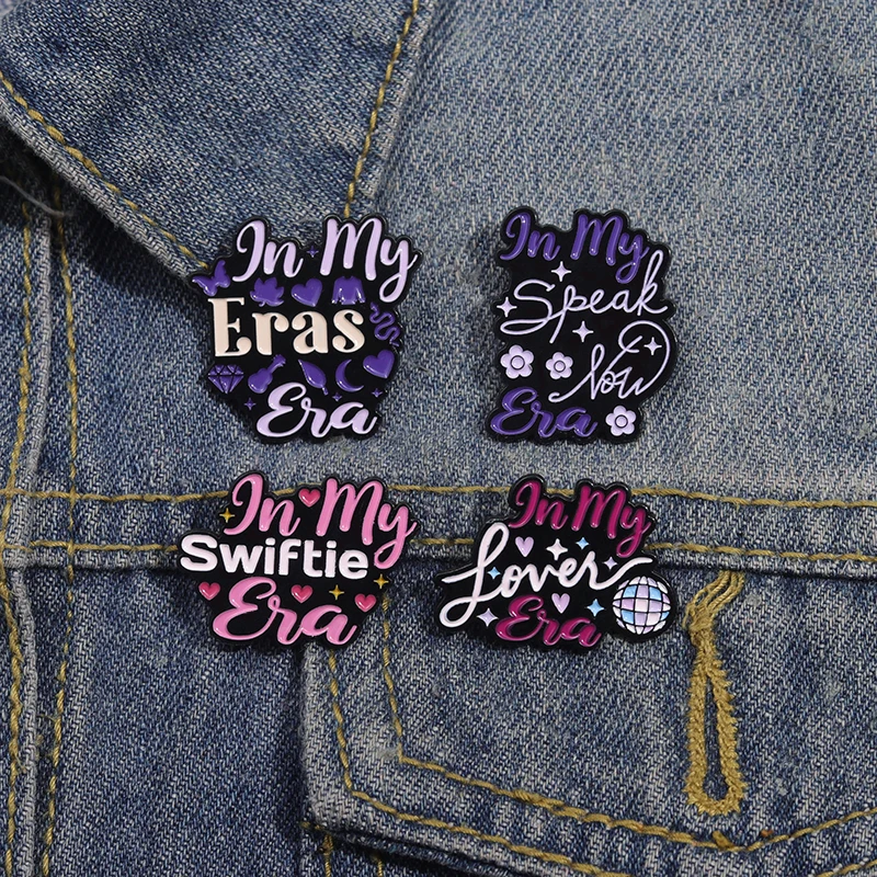26 Type Famous Female Pop Singer Enamel Pins Cartoon Creative Album Lyric Brooches Lapel Badge Backpack Clothes Accessories Gift image 5