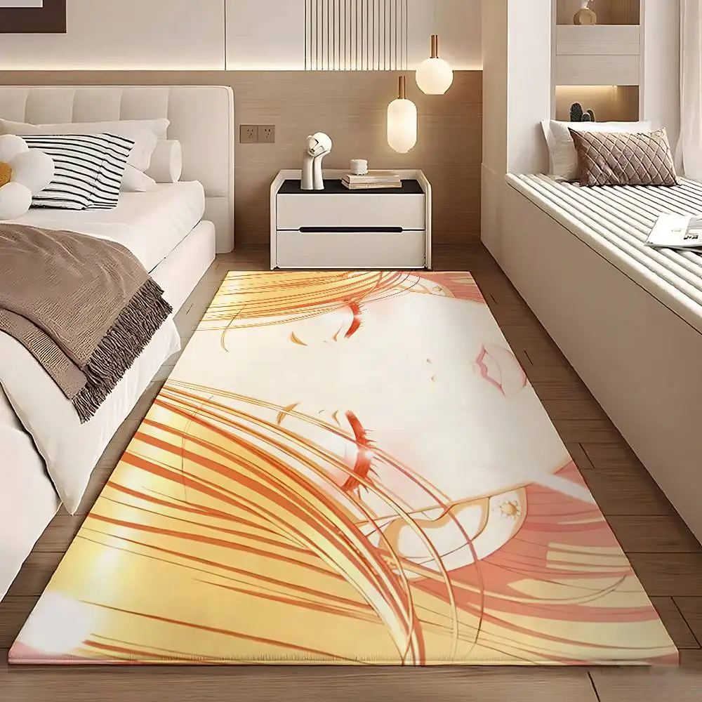 

Amine NANA Floor Mats Home Laundry Rug Carpet For Living Room Decor Lounge Area Anti-slip Foot Mat Entrance Doormat