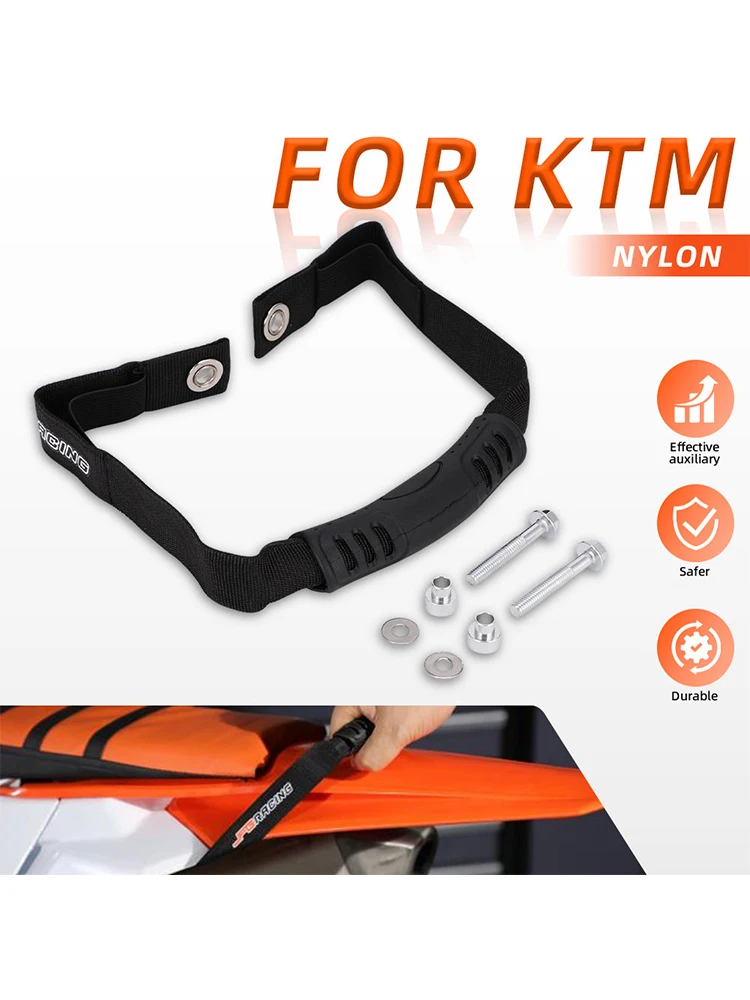 AliExpress JFGRACING Heavy Duty Holding Fender Pull Strap Rescue Belt for KTM EXC SXF XCF XCW XCFW EXCF SMR Dirt Bike Off-Road Motorcycle Accessories