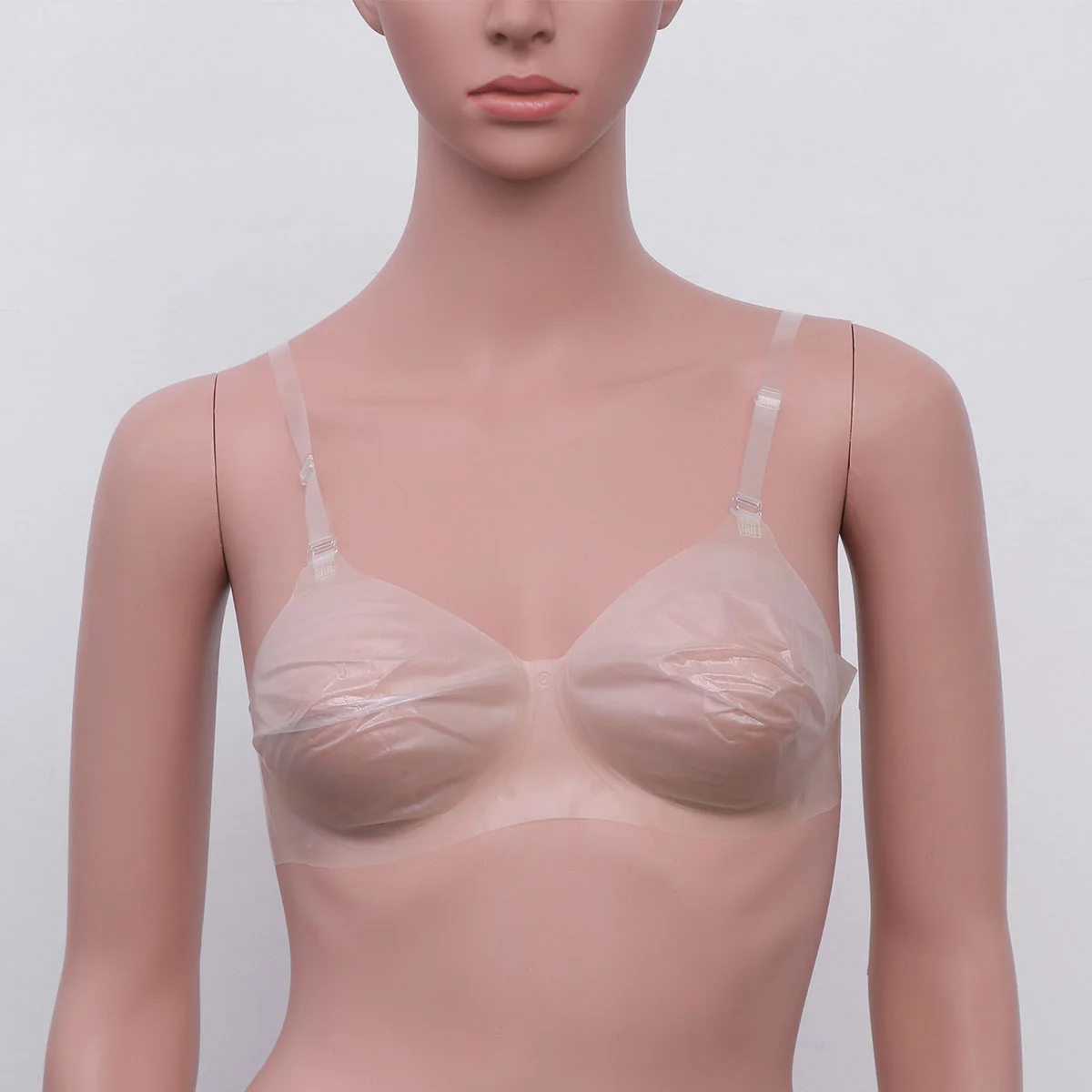 

Invisible Bra Clear Strap Disposable Lingerie Ultra Thin 34 75B Chest Elegance Women Bras