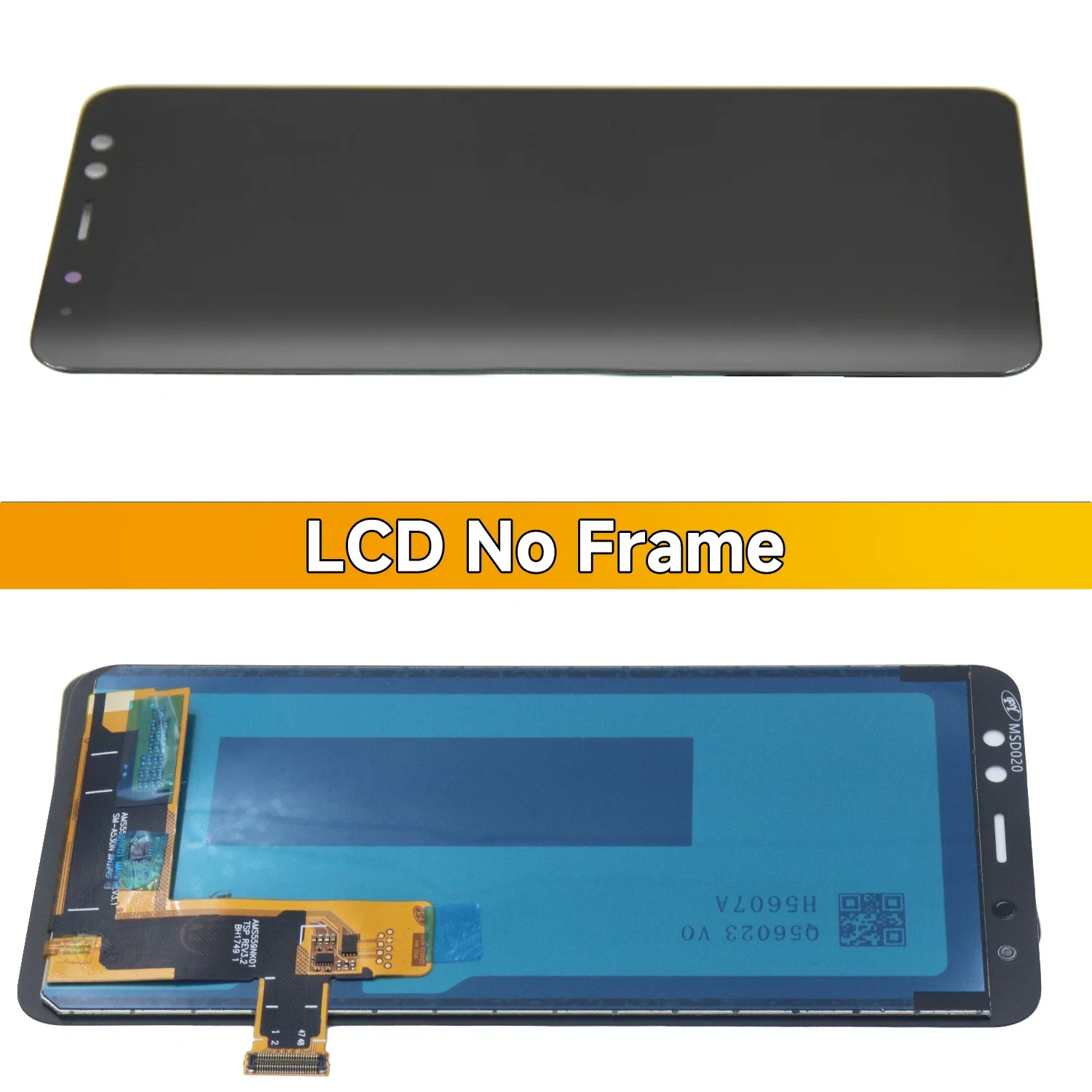 AAA + A530 A530F A530F/DS Display con cornice per Samsung Galaxy A8 2018 Display Lcd Touch Screen Digitizer Assembly sostituzione