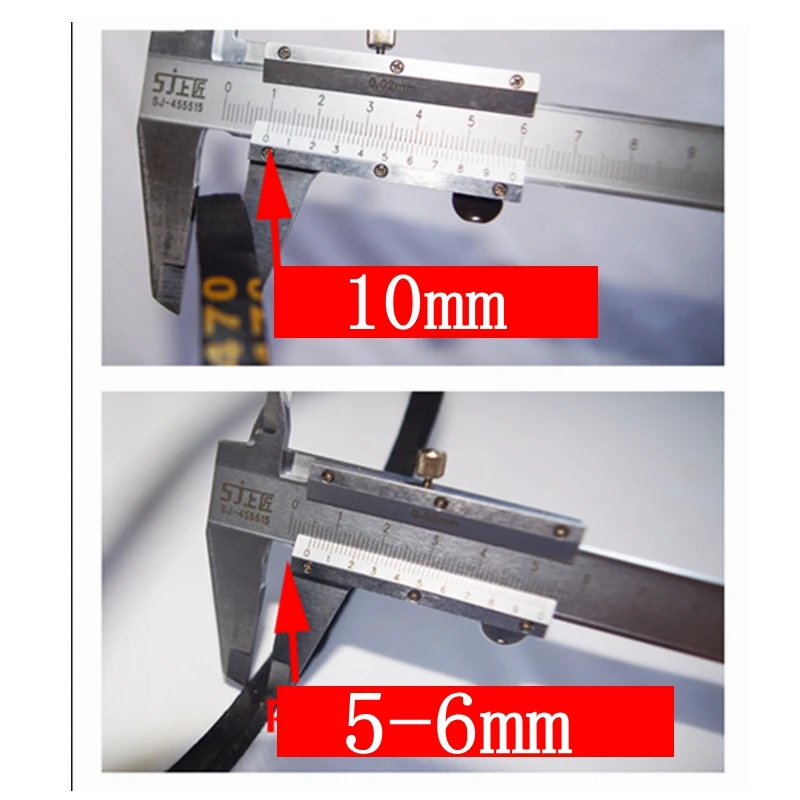 Ceinture de machine à laver Pièces d'accessoires de bande transporteuse O-580E Convient aux machines à laver de diverses marques