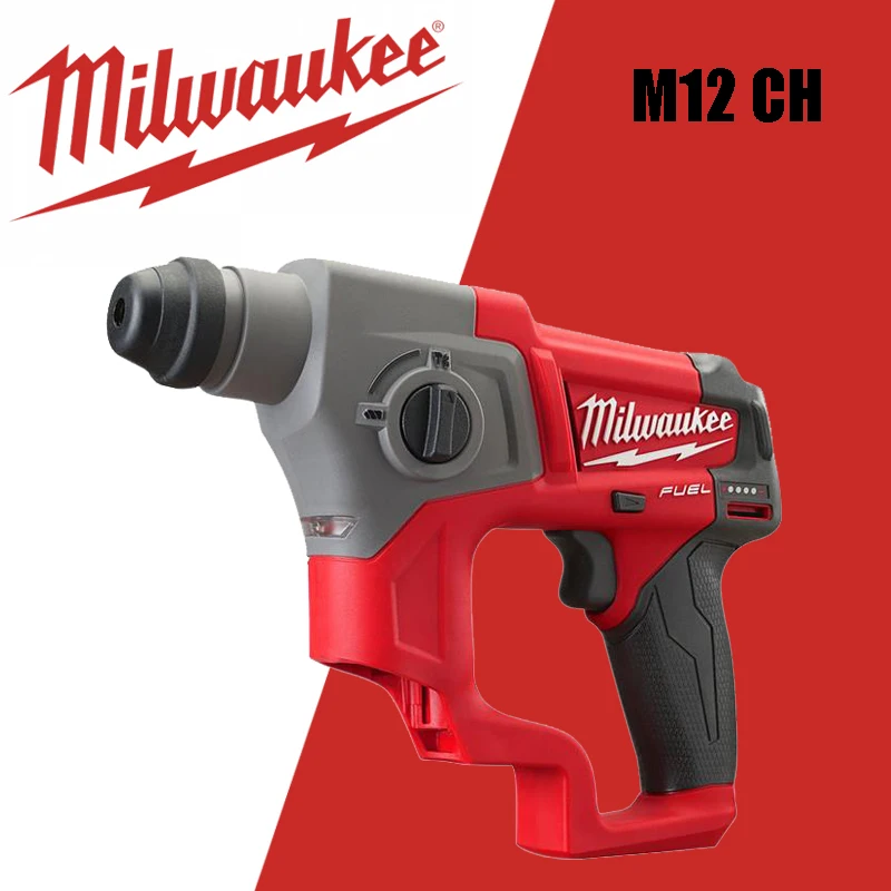 

Milwaukee M12 CH /2416 M12 FUEL 5/8” SDS Plus 12V Lithium Brushless Portable Cordless Rotary Hammer Power Tool