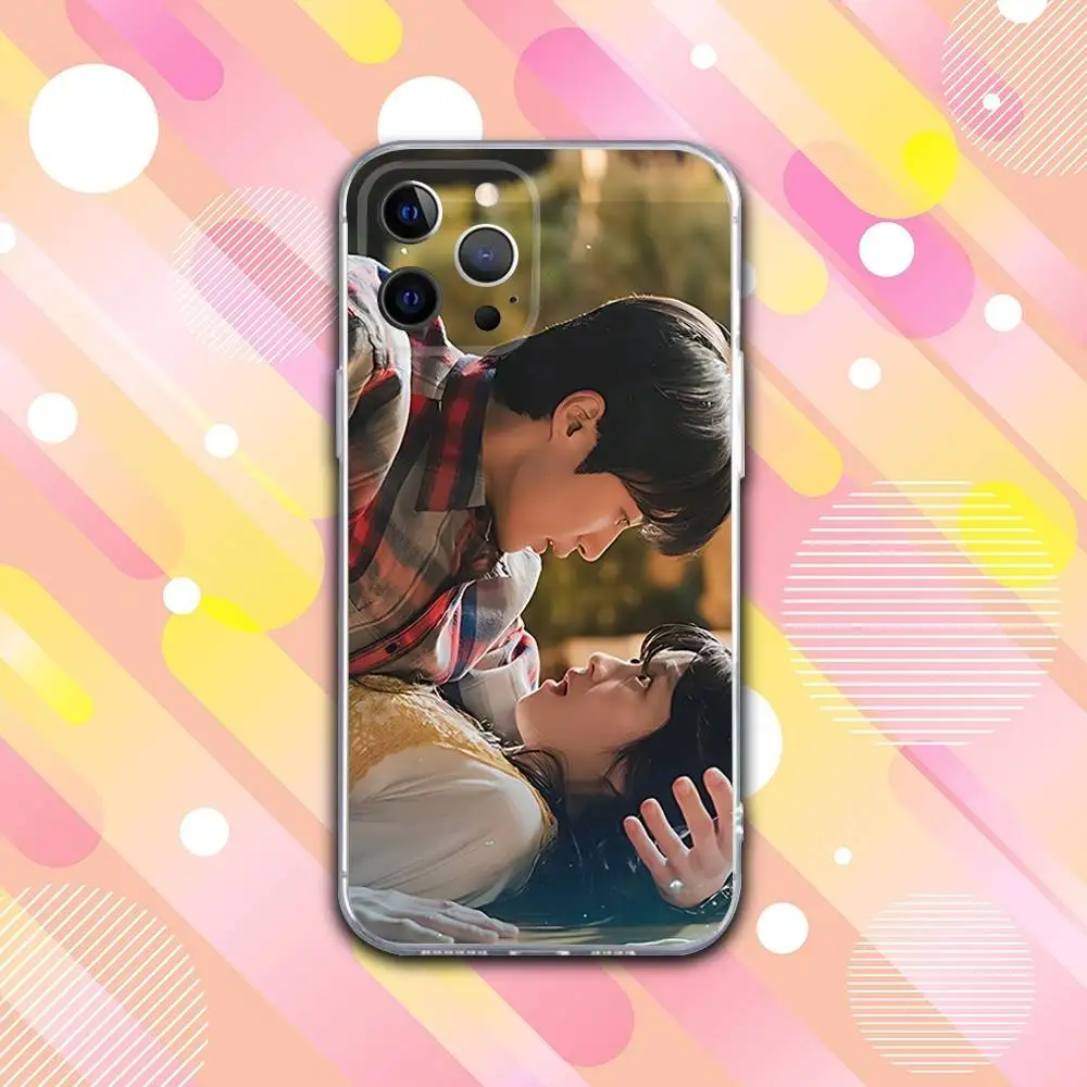 حافظة هاتف L-Lovely TV R-Runner لهاتف iPhone 17,16,15,14,13,12,11 Pro,Max,Plus,X,XS,XR,SE4,E غطاء ناعم شفاف صغير