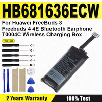 High Quality HB681636ECW New Battery For Huawei FreeBuds 3 Freebuds 4 4E Bluetooth Earphone T0004C Wireless Charging Box 410mAh