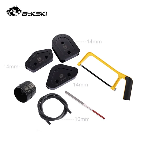 Imagen 2 del producto Bykski OD 12mm OD14mm OD16mm cortador de tubo duro acrílico Kit de molde para doblar barra de silicona herramientas de sistema de refrigeración líquida para ordenador