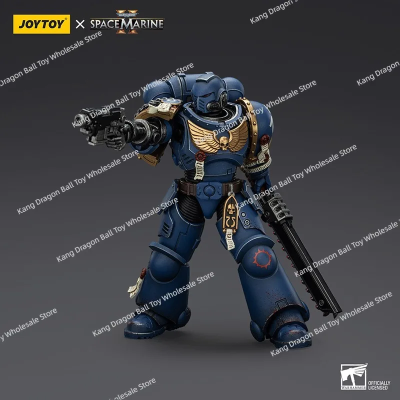 متوفر في المخزون JOYTOY Warhammmer 40K 1/18 شخصية الحركة Ultramarines الملازم Titus Gadriel Chairon طبعة جامعي أنيمي