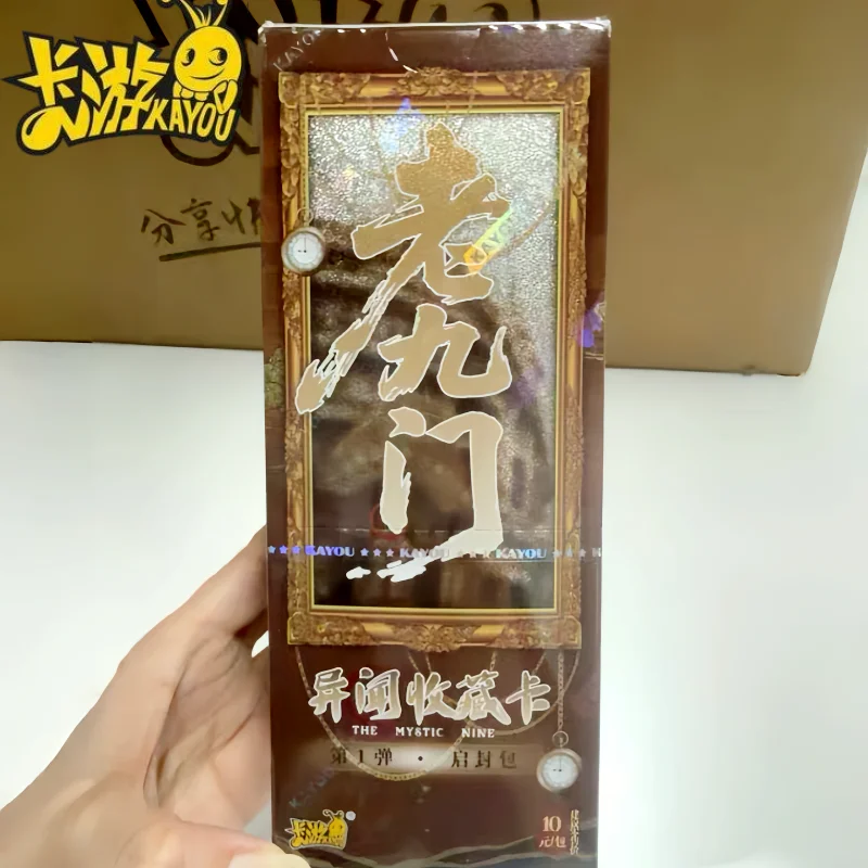 Venda quente Genuíno Kayou The Mystic Nine Card Anecdotes Coleção Cartão Pacote Aberto Caixa de Coleção Anime Cartão Periférico Presentes