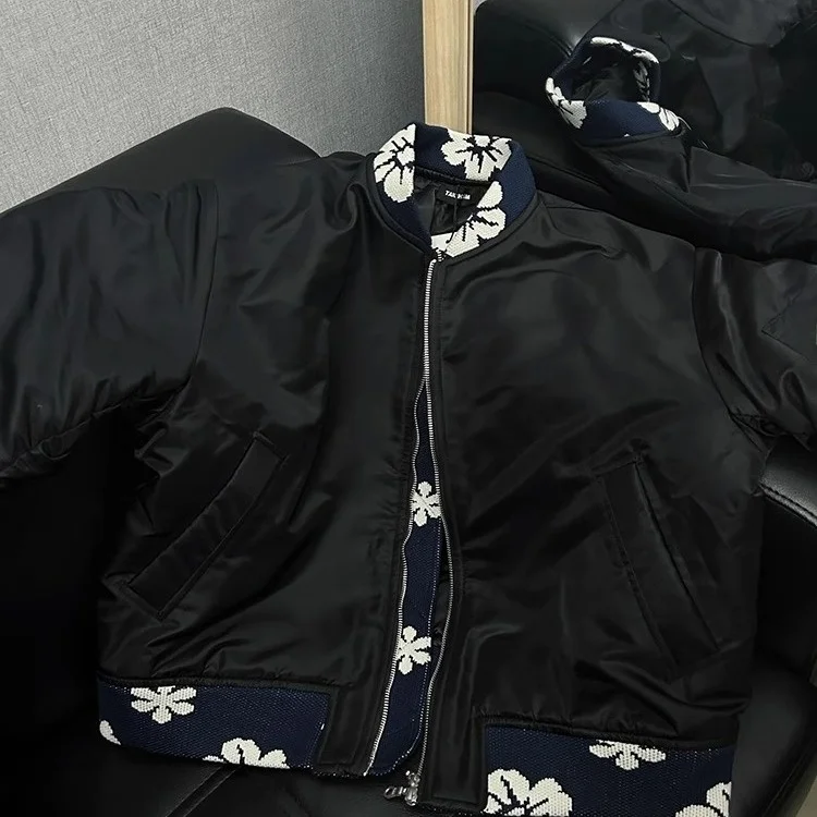 

Мужская осенняя куртка-пилот MA-1 большого размера в американском ретро-стиле с вышивкой, свободного кроя, для мотоциклистов, трендовая модель