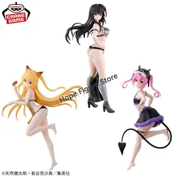 In Stock Original BANPRESTO GLITTER&GLAMOURS To Love-Ru Eve Kotegawa Yui Nana Asta Deviluke Figure Anime Model Genuine Boxed Toy