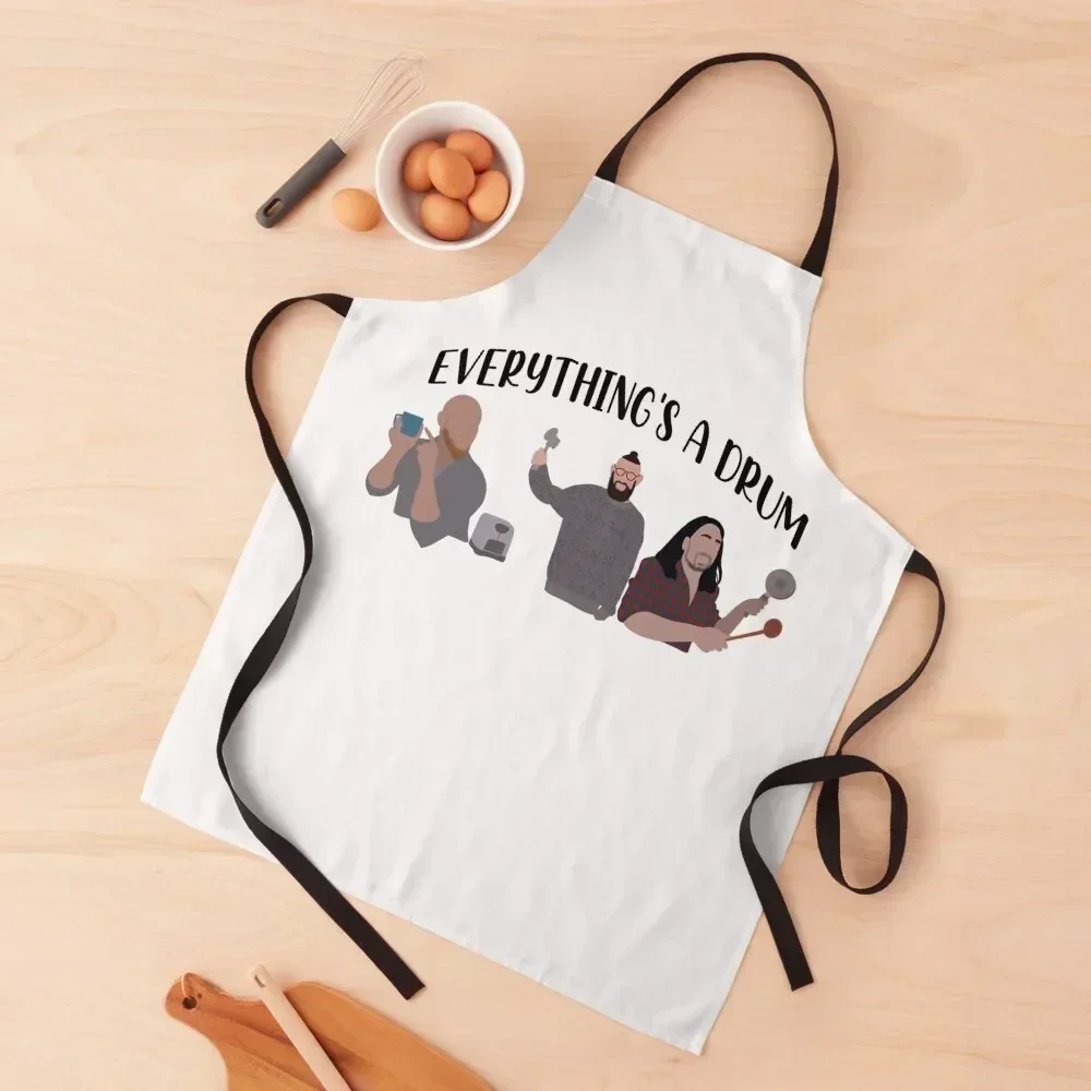 

Everything's a drum Apron Woman Kitchens Kids Women's Kitchen Cute Kitchen Apron