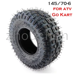 Pneumatico Tubeless ATV da 6 pollici 145/70-6 pneumatico a quattro ruote Vehcile per 50cc 70 90 110cc 125cc Go Kart Kids Quad Dirt Bike Buggy ATV Buggy